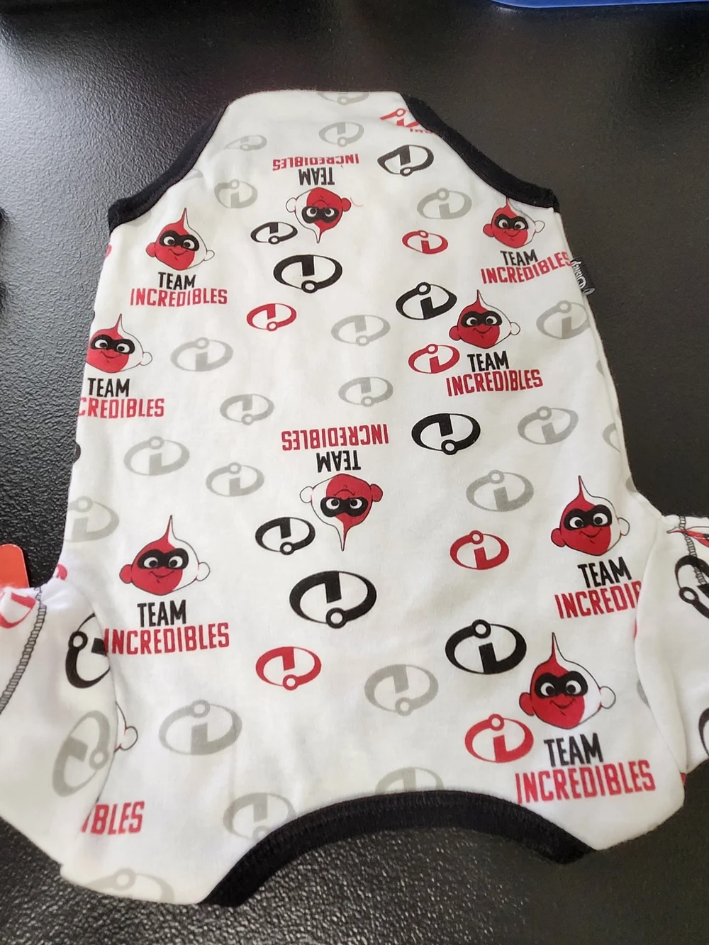 Incredibles Baby Jack Jack Bodysuit 2 Piece Set Super Power Hero Movie Fan New